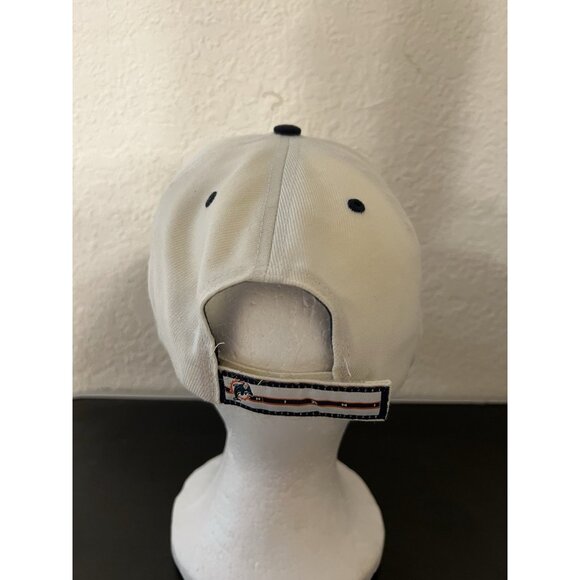 Miami Dolphins Vintage Embroidered White Adjustable Hat Cap Wool Blend Twins ent - Picture 3 of 7